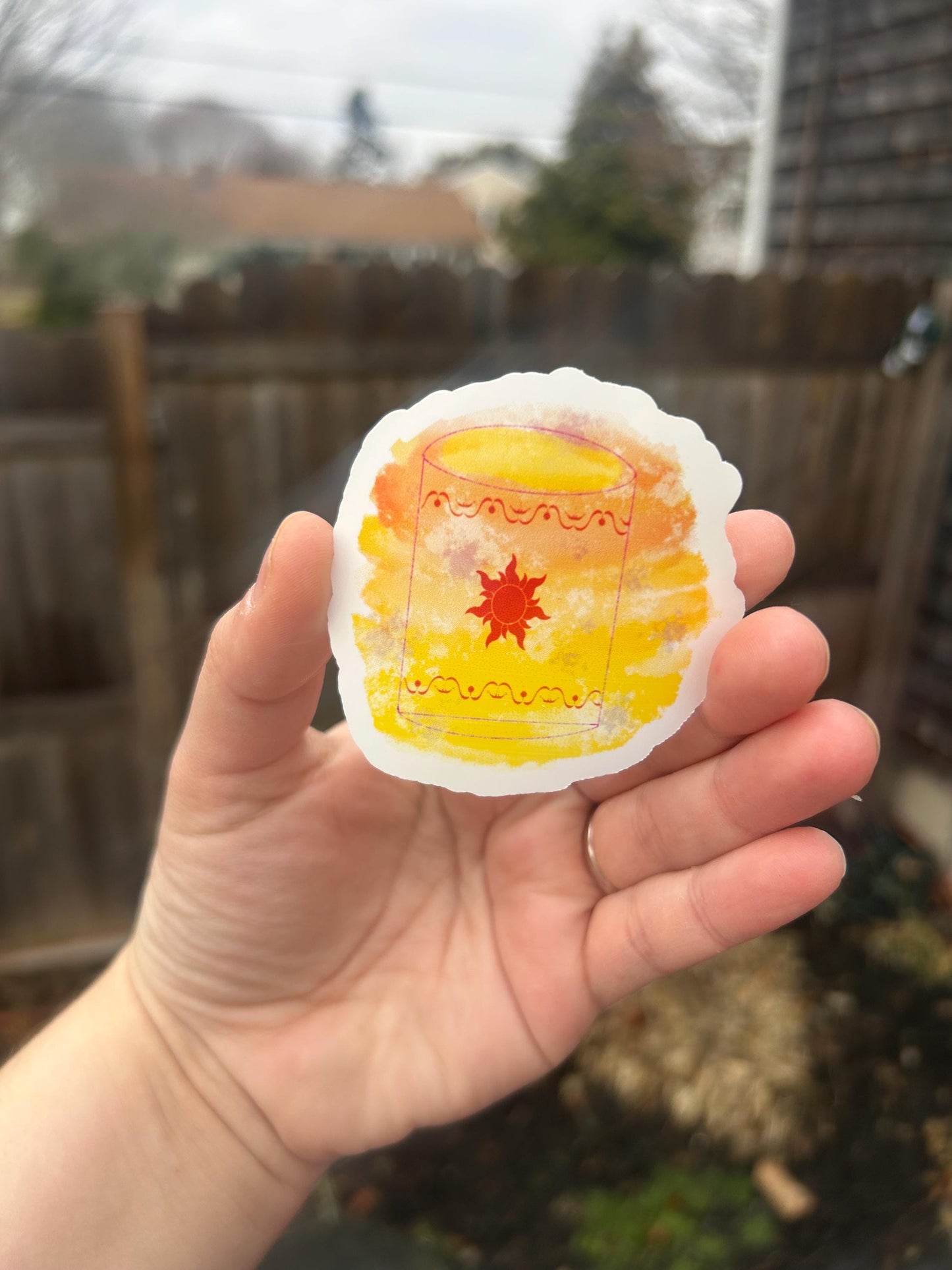 Lantern Sticker