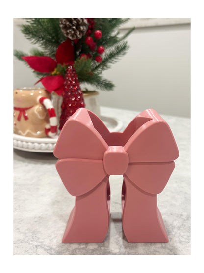 Pink Bow Soap Holder