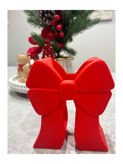Red Bow Soap Holder