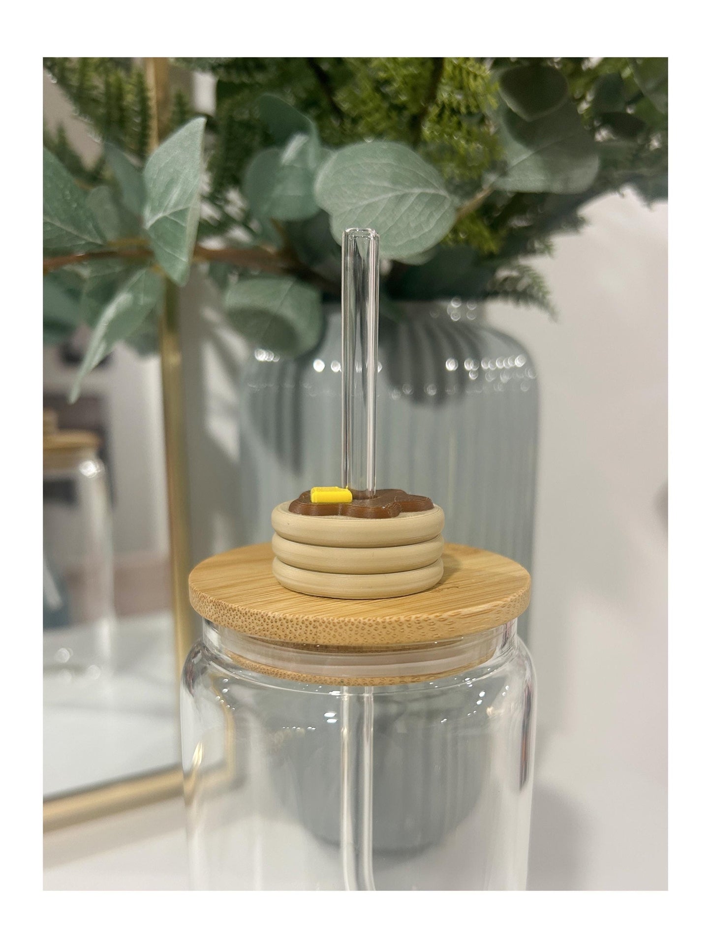 Pancake Straw Topper