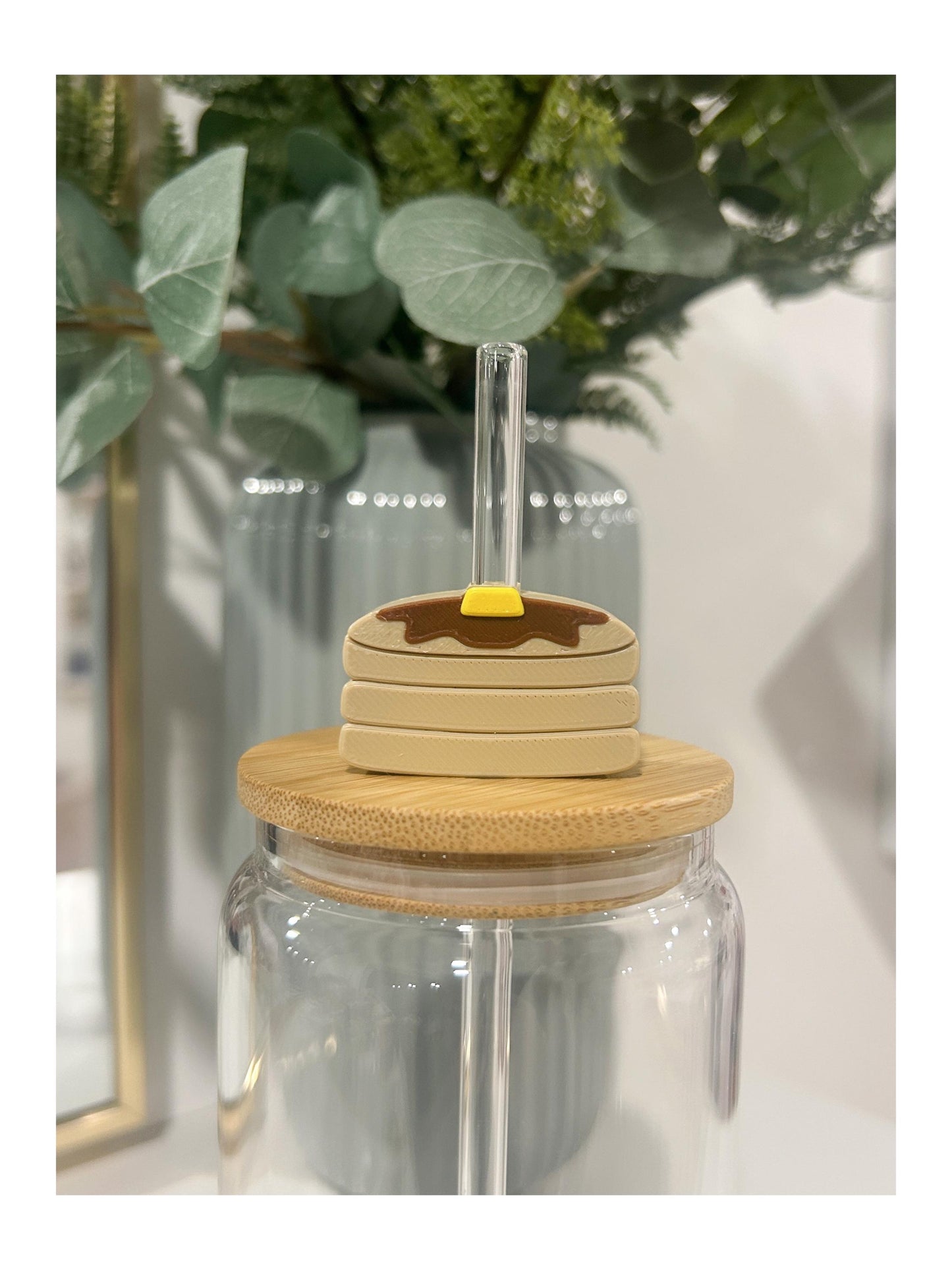 Pancake Straw Topper