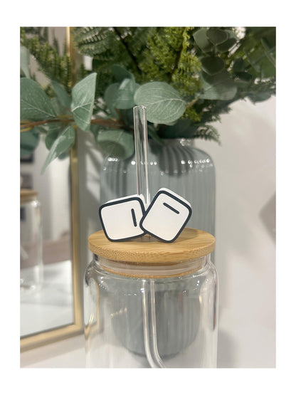 Ice Cube Straw Topper