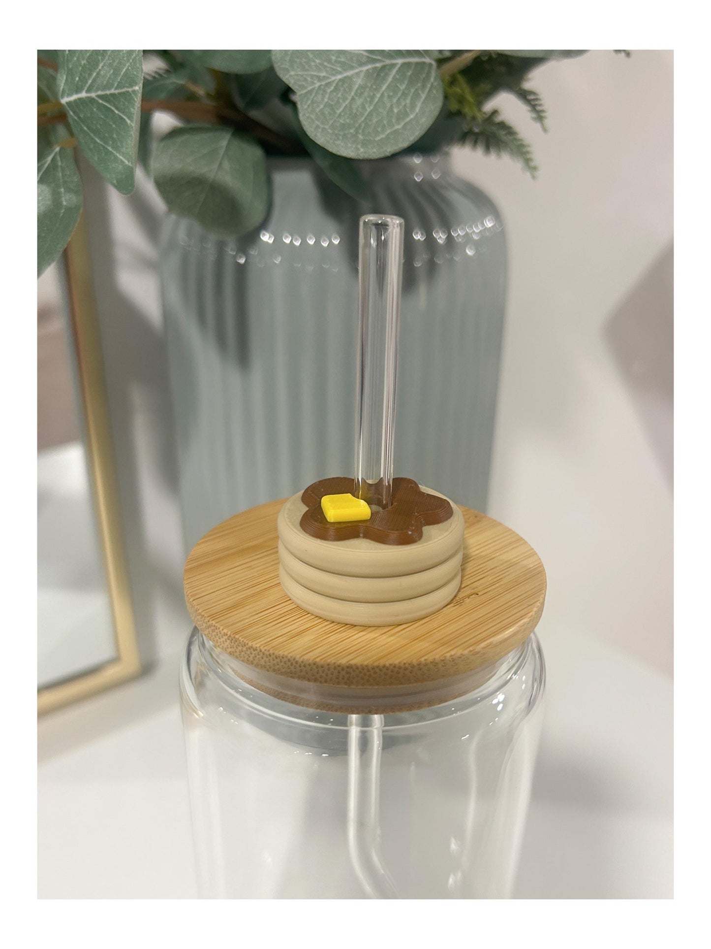 Pancake Straw Topper
