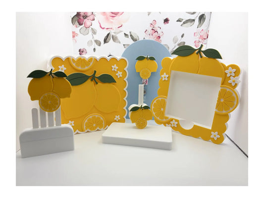 Lemon Desk Accessory Set
